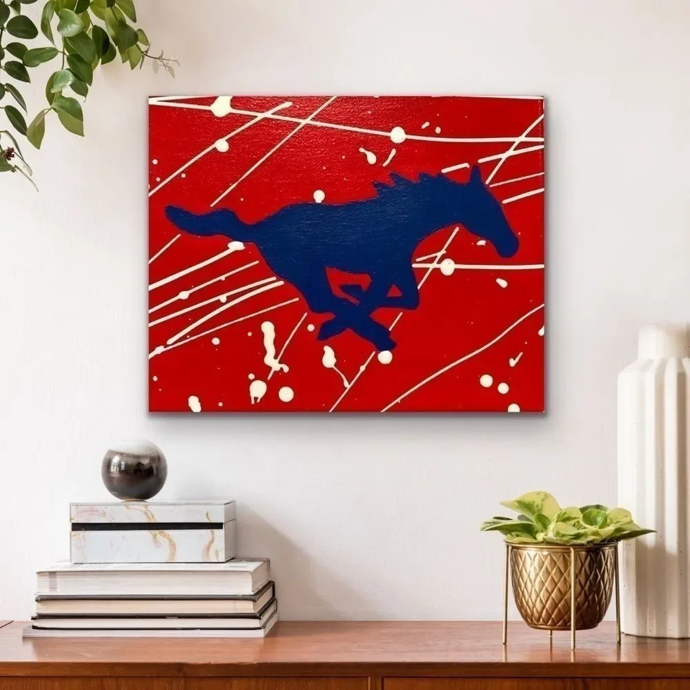 Original 11 x 14 acrylic painting Peruna